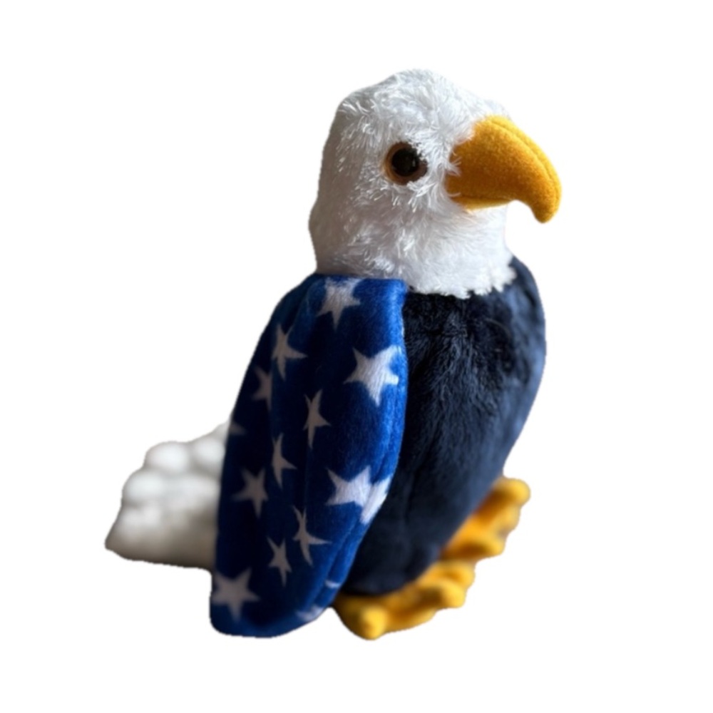 Ty Beanie Babies Soar the Eagle Patriotic Plush 2002 Internet Exclusive 2001